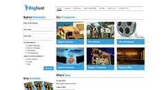 Desktop Screenshot of bigfoot.com